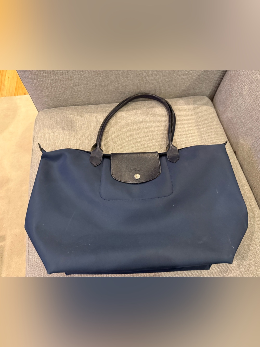 Longchamp Navy bag